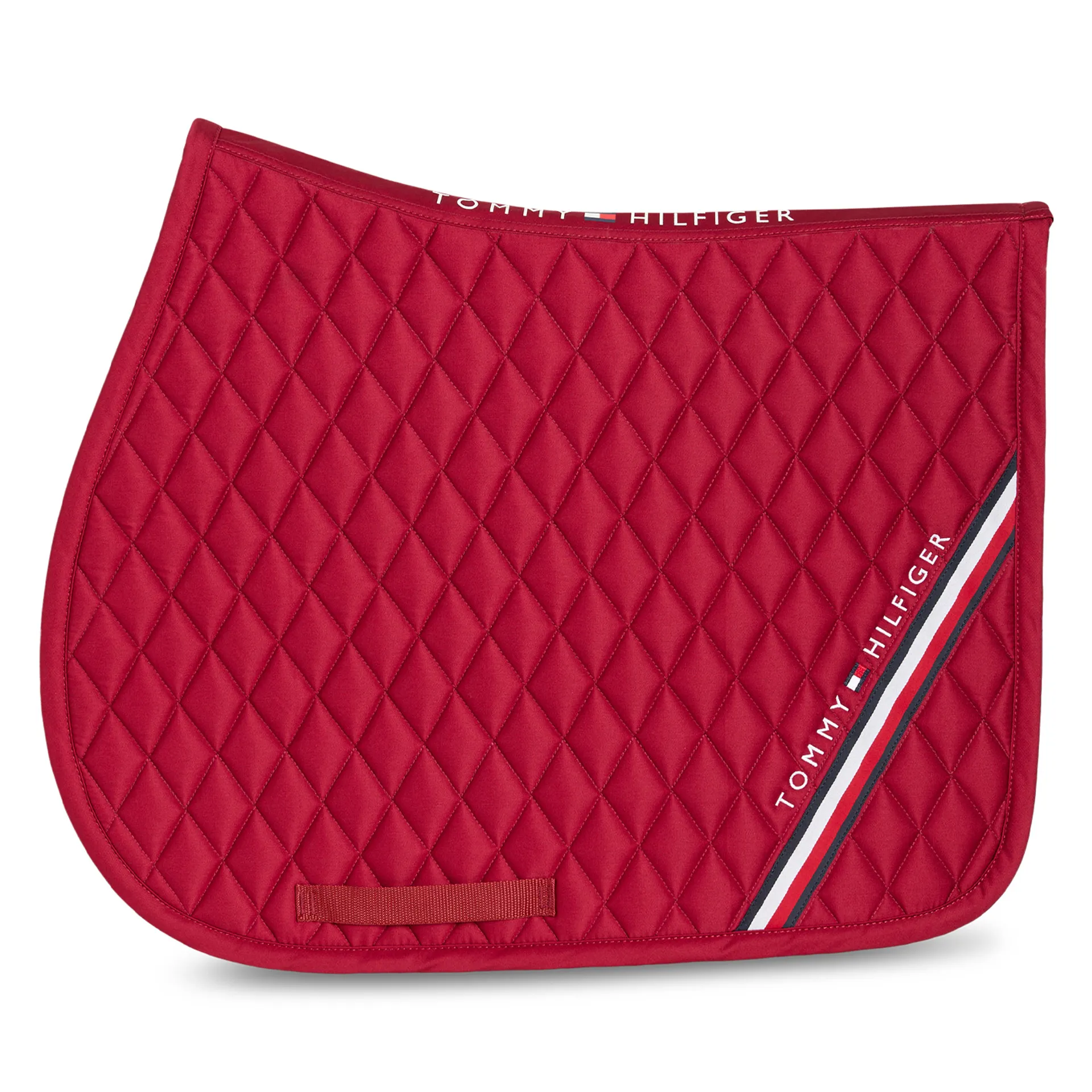 Tommy Hilfiger Equestrian Stanford Saddle Pad- REGATTA RED - Image 3