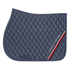 Tommy Hilfiger Equestrian Stanford Saddle Pad- FADED INDIGO
