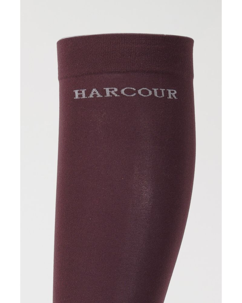 Harcour Vaya 2-pack socks in aubergine