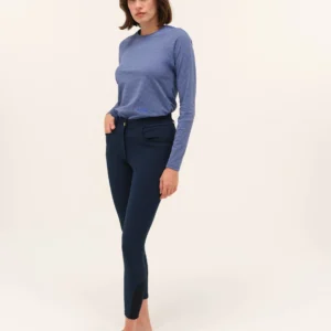 Dada Sport Giovani Light Grip Riding Breeches- Dark Baltic