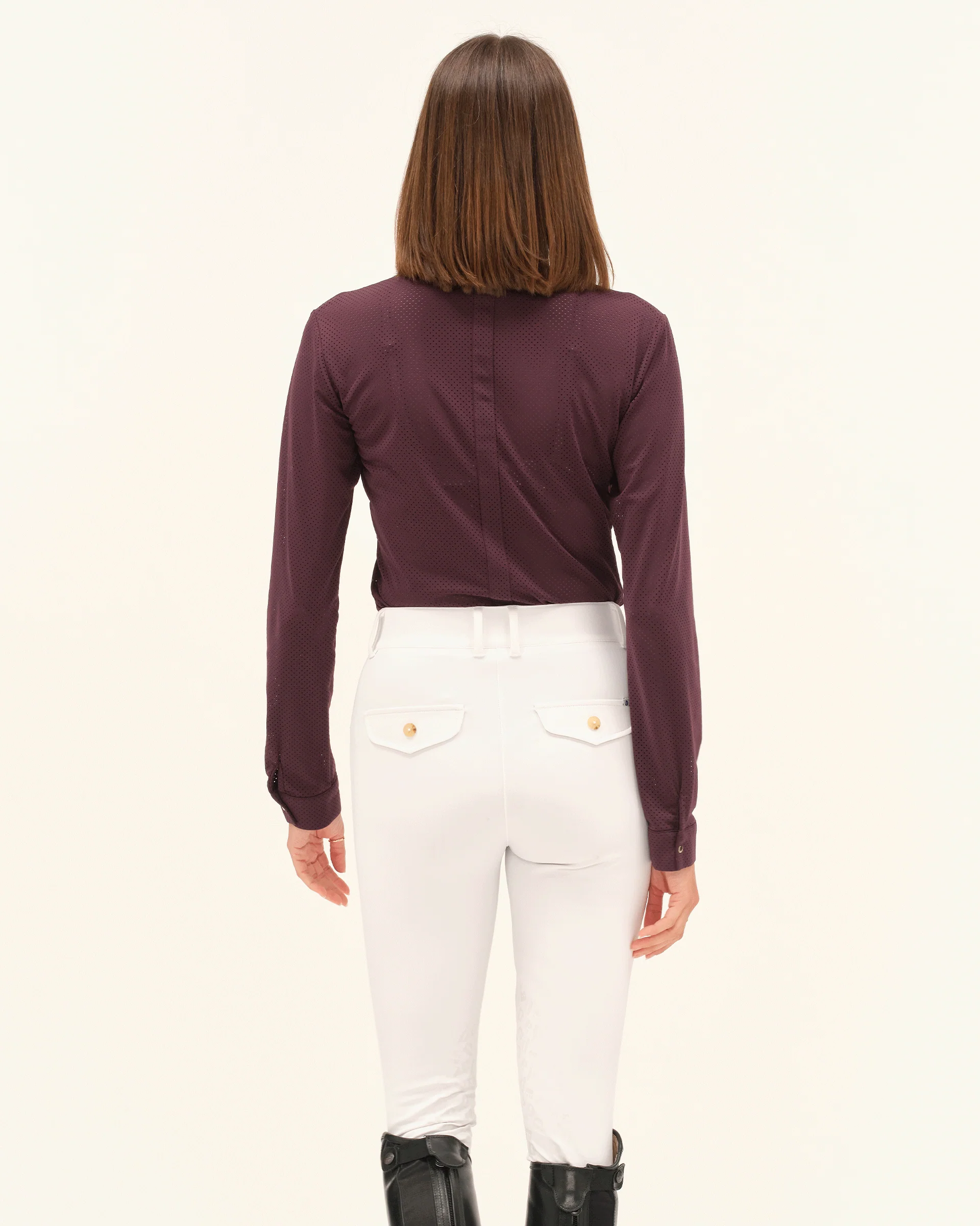 Dada Sport Helios ML Competition Shirt- Dark Muscat - Image 4