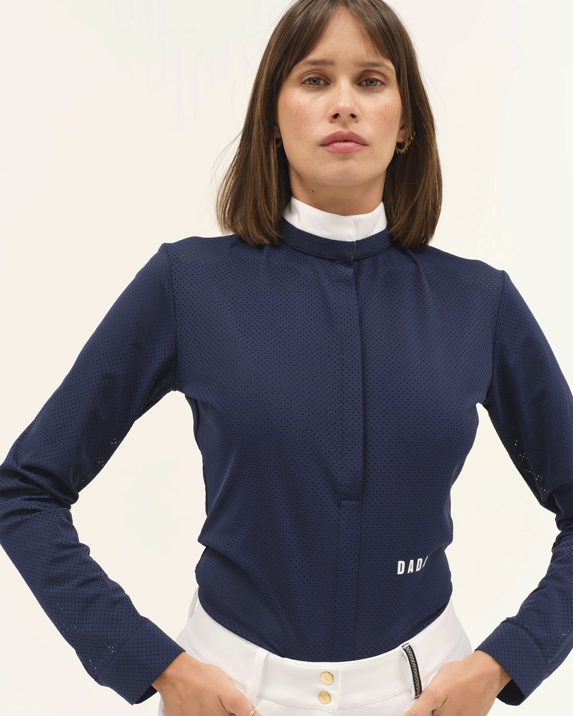 Dada Sport Helios ML Competition Shirt- Dark Baltic - Image 3
