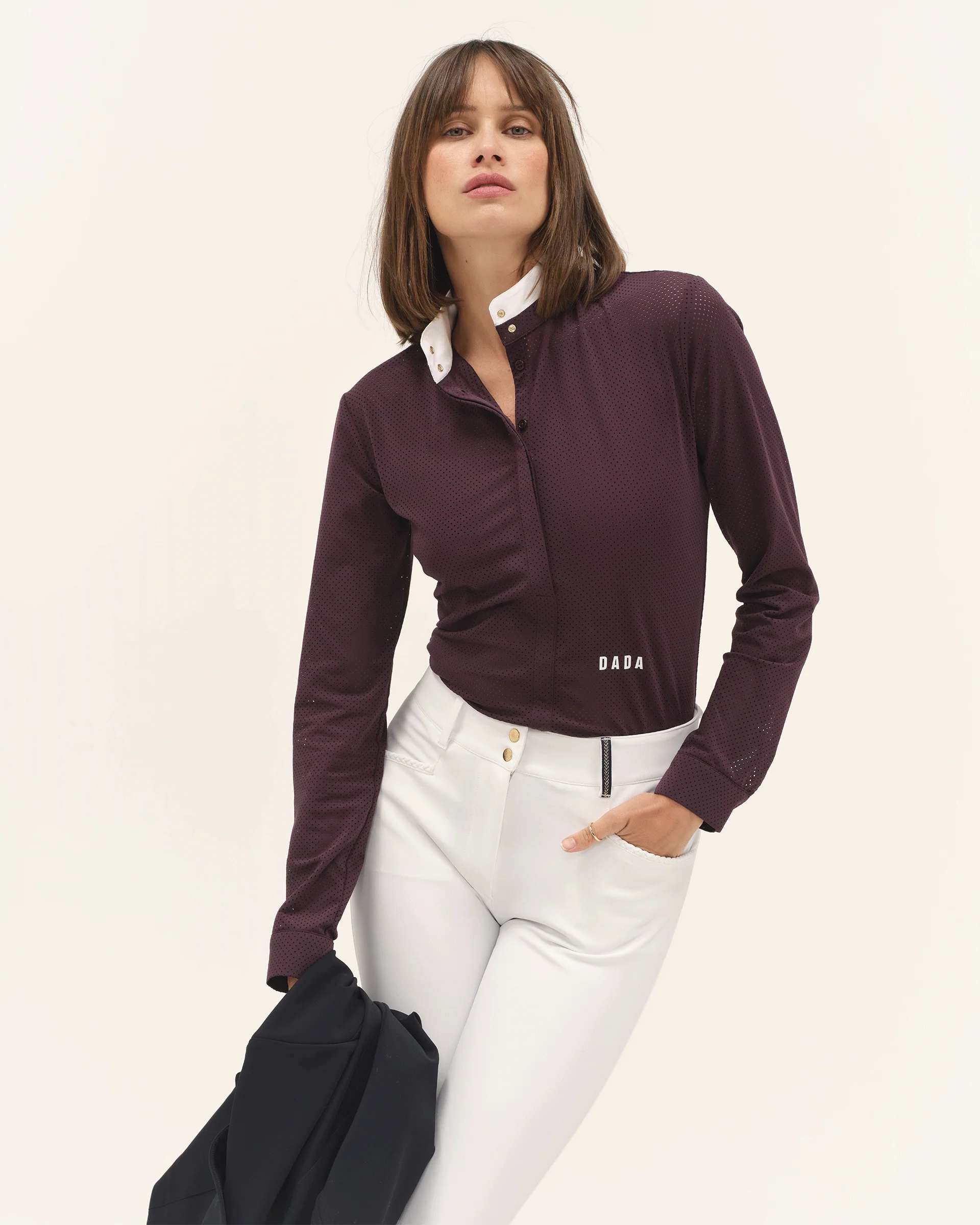 Dada Sport Helios ML Competition Shirt- Dark Muscat - Image 2