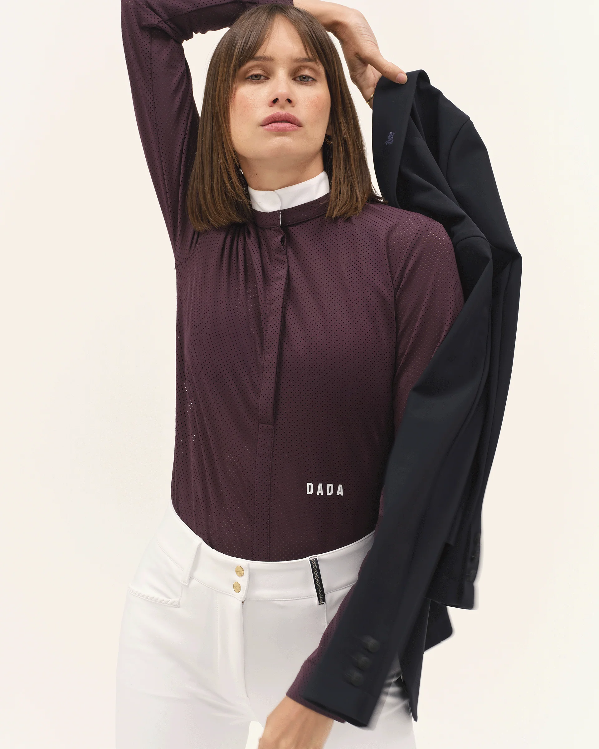 Dada Sport Helios ML Competition Shirt- Dark Muscat - Image 3