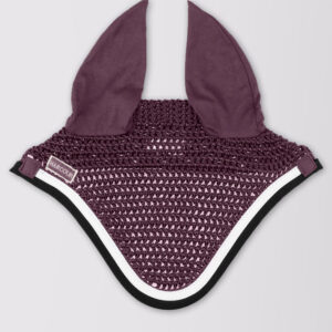 Harcour Feeby Fly Veil in Aubergine