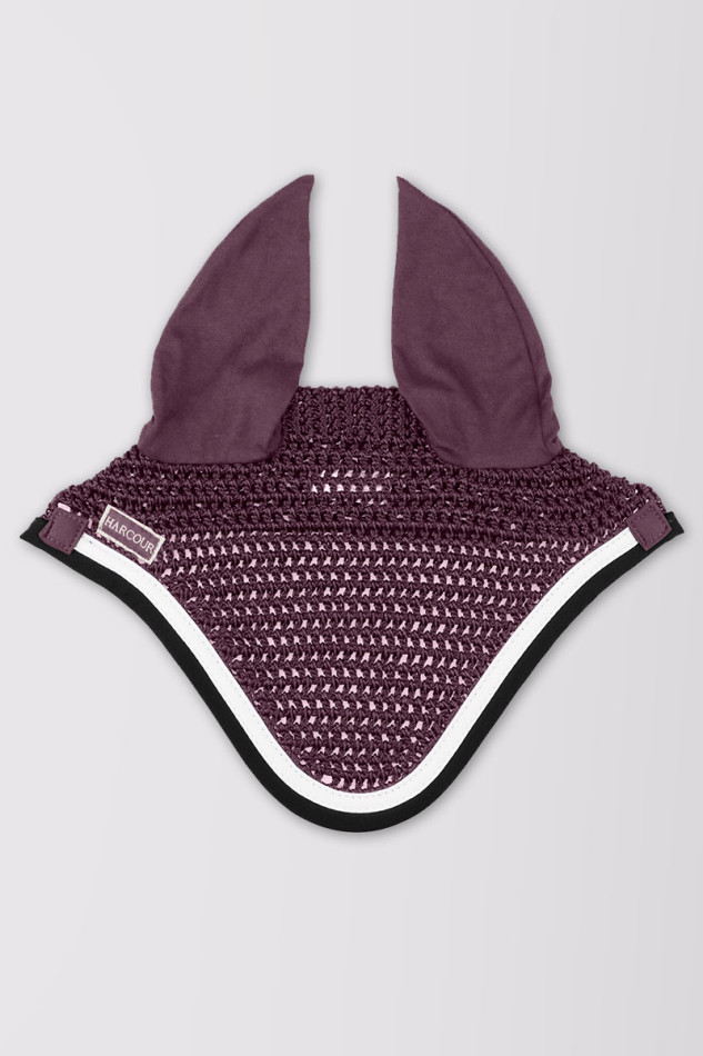 Harcour Feeby Fly Veil in Aubergine