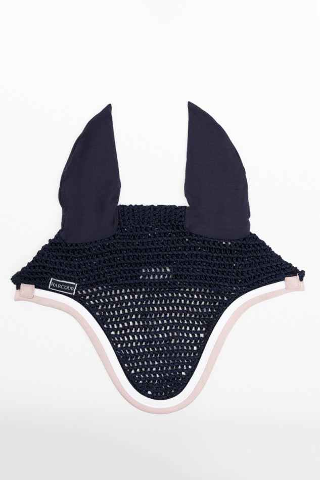 Harcour Feeby Fly Veil in Navy/Pink