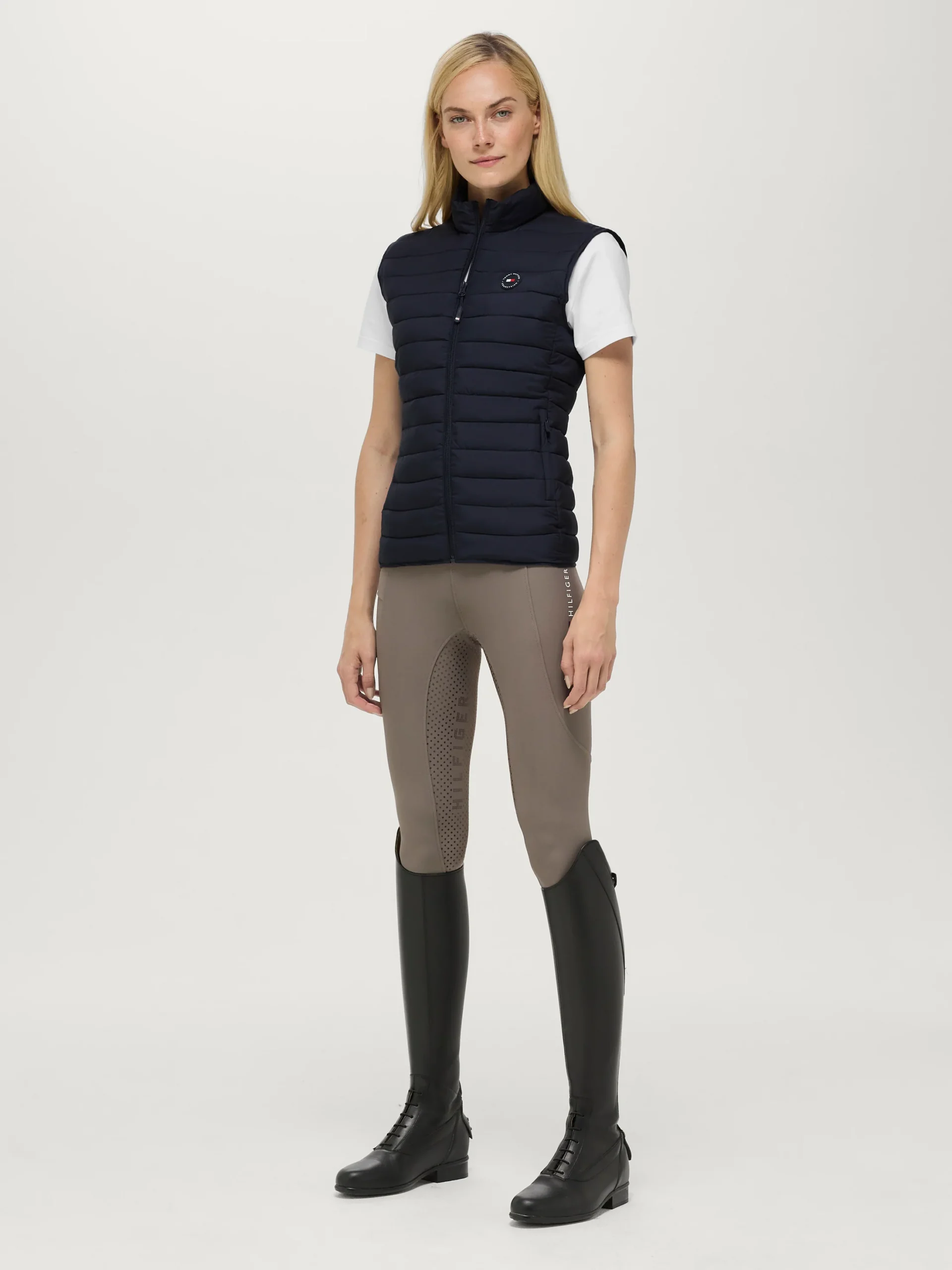 Tommy Hilfiger Equestrian Serano Gilet- DESERT SKY - Image 5