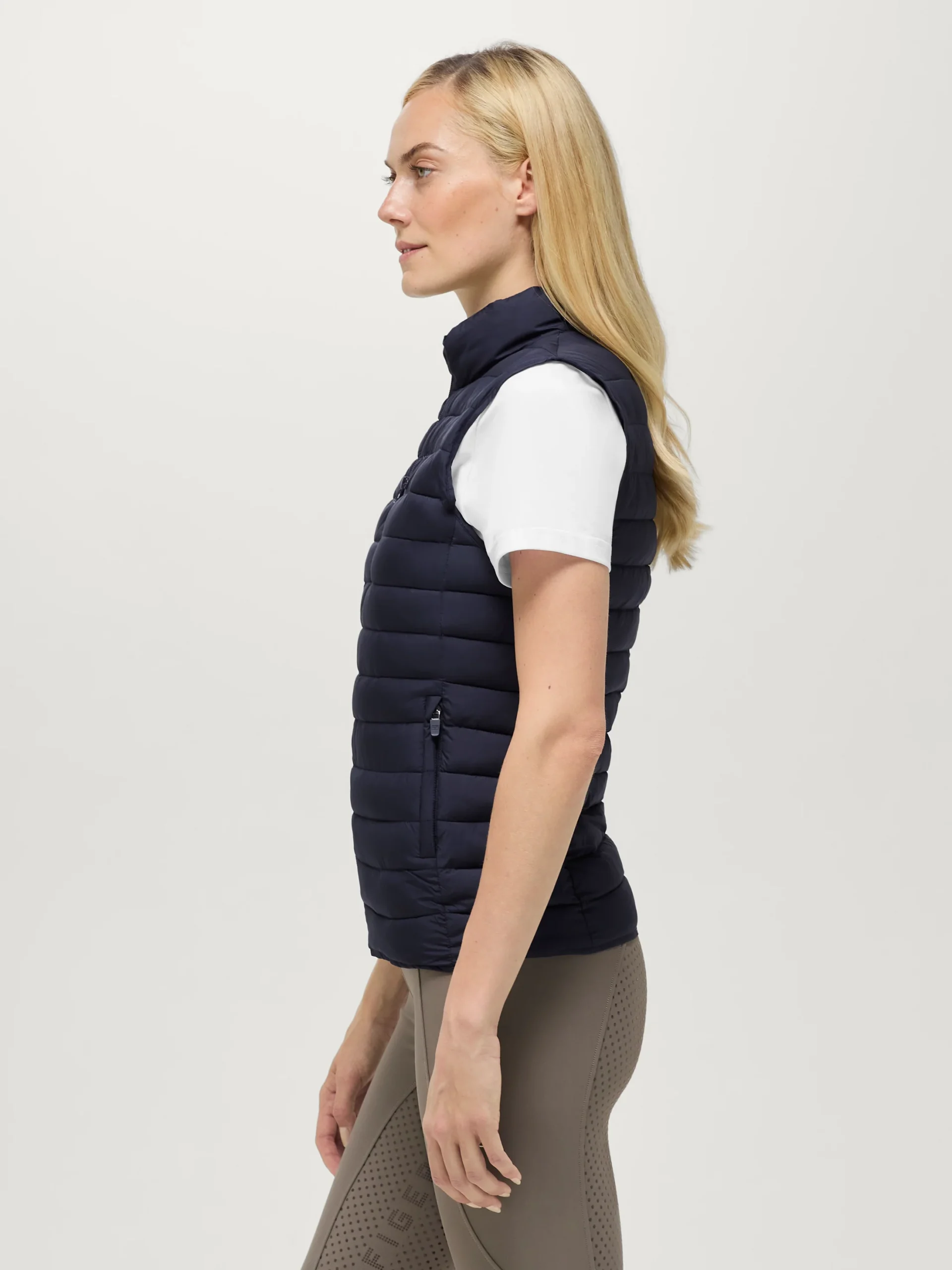 Tommy Hilfiger Equestrian Serano Gilet- DESERT SKY - Image 4
