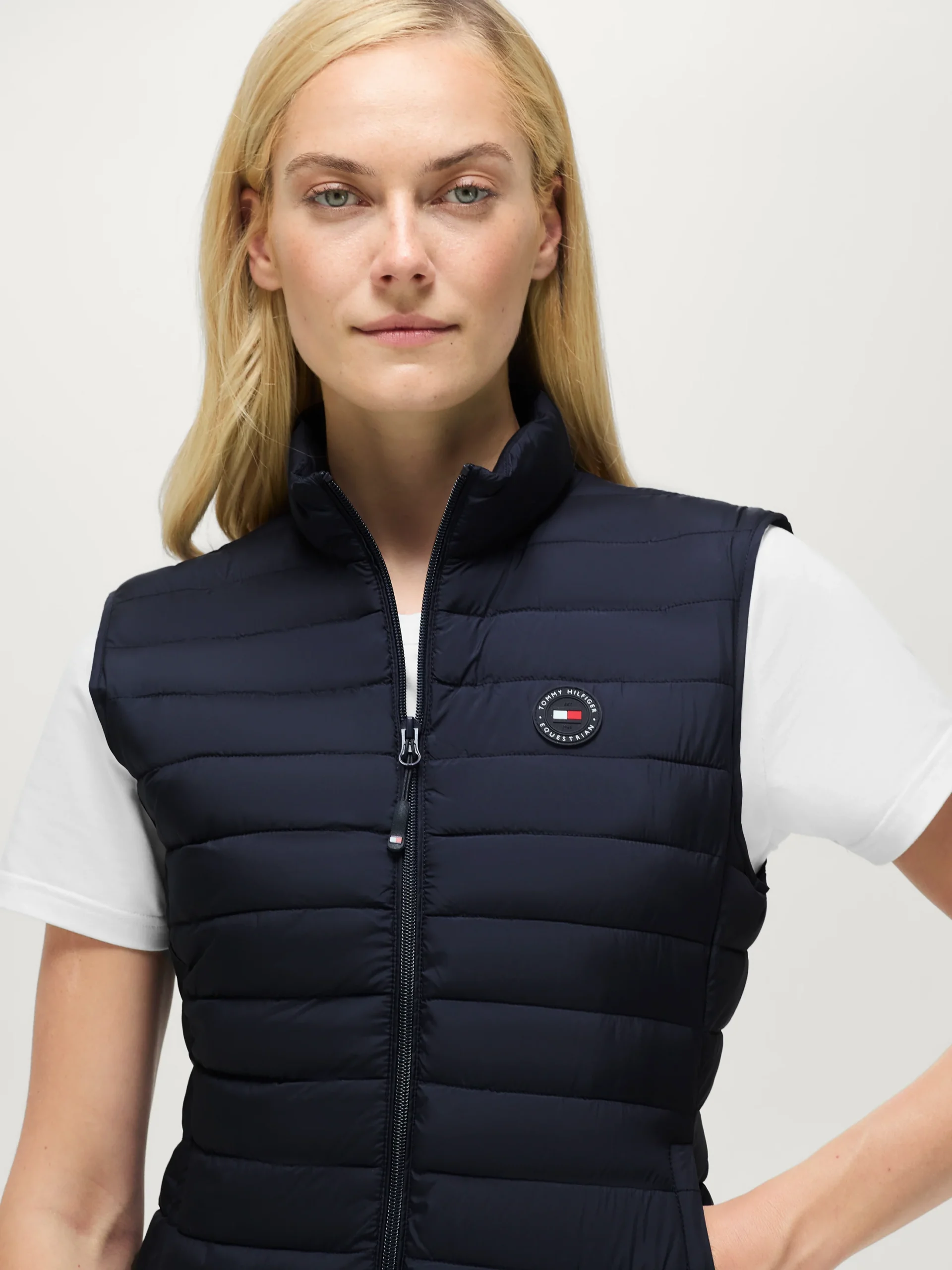 Tommy Hilfiger Equestrian Serano Gilet in navy