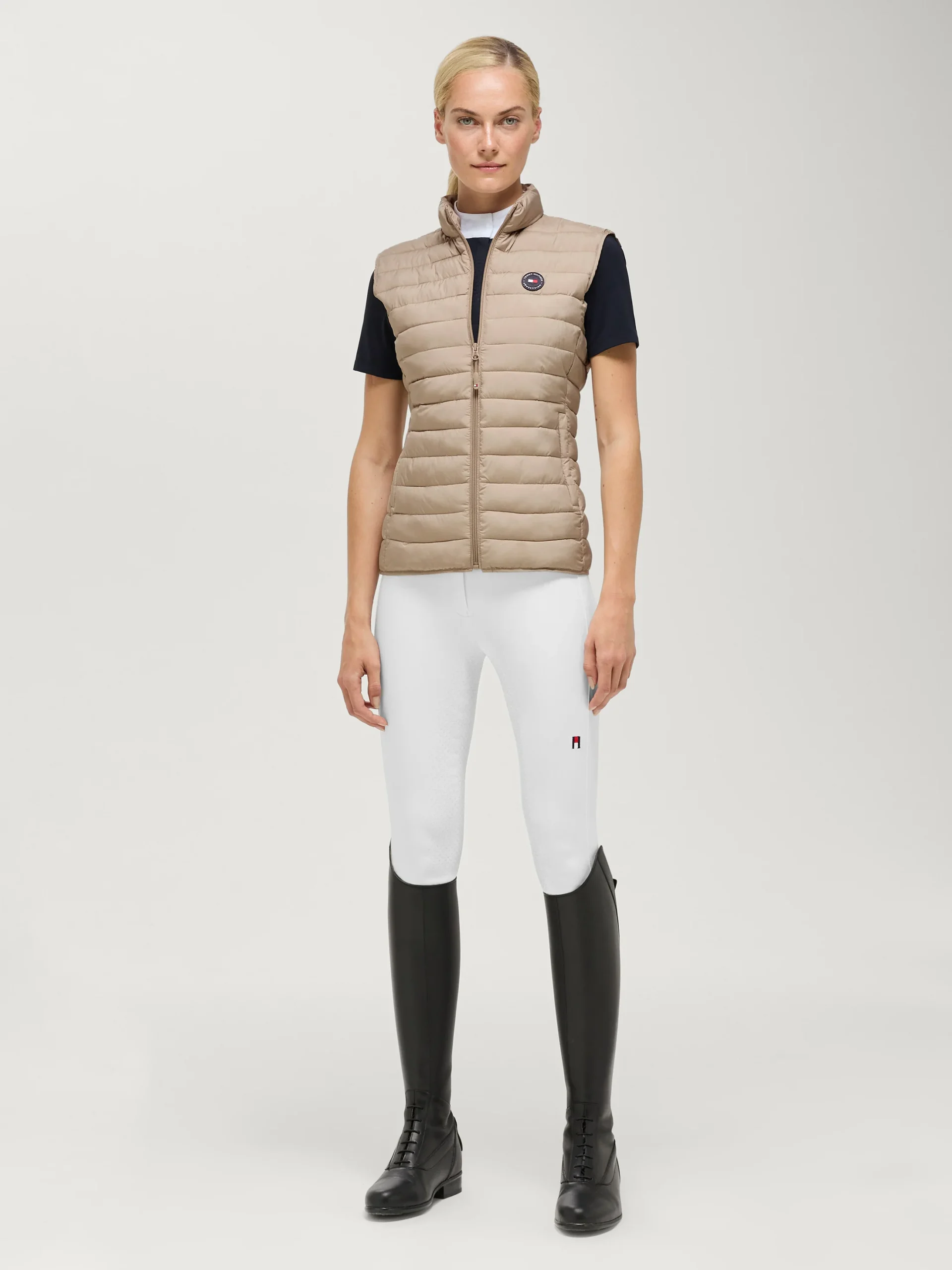 Tommy Hilfiger Equestrian Serano Gilet- BEIGE - Image 5