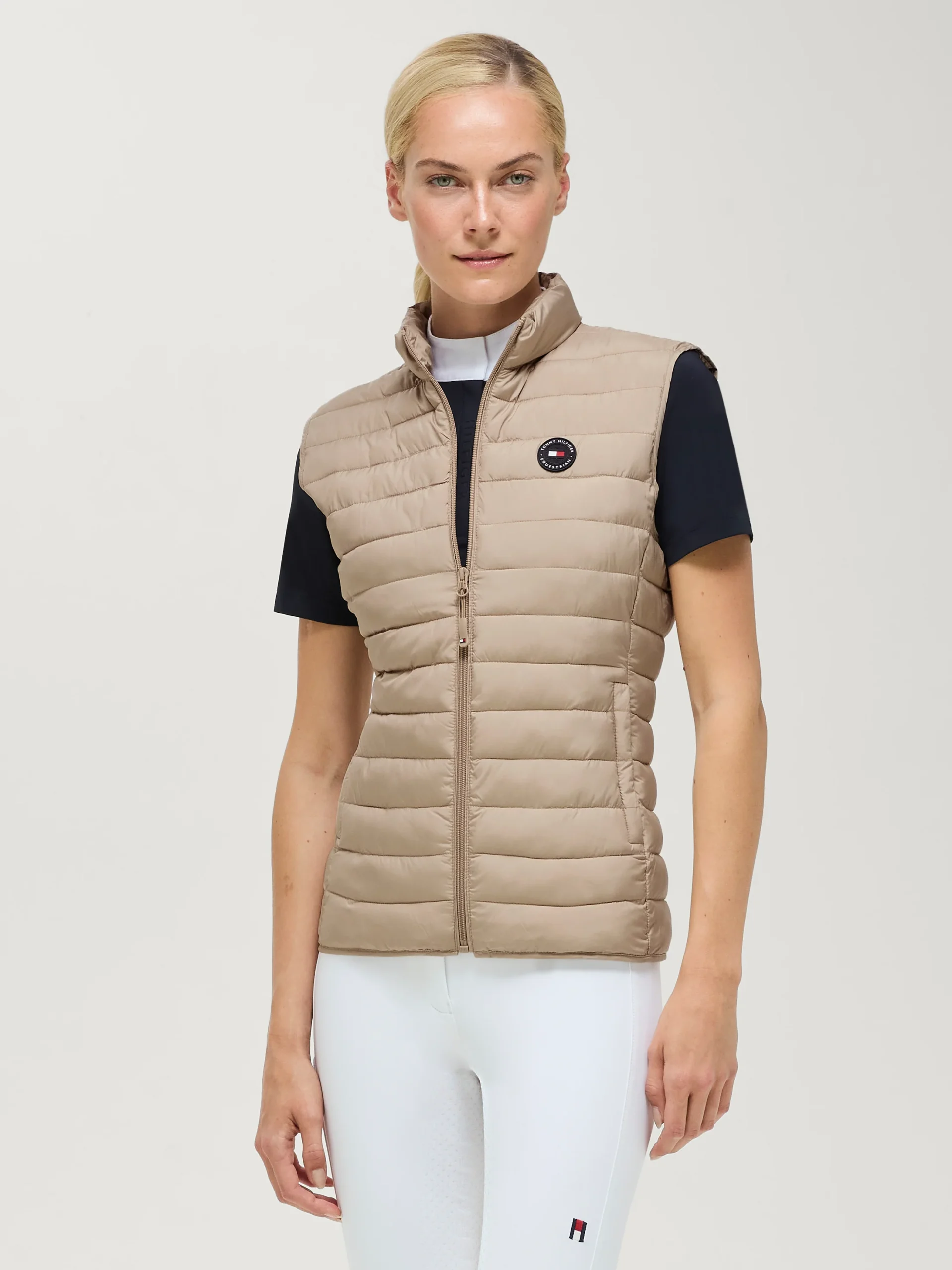 Tommy Hilfiger Equestrian Serano Gilet- BEIGE - Image 2