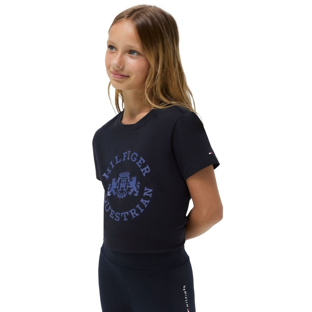Tommy Hilfiger Equestrian Children's Pasadena T-Shirt- Desert Sky - Image 2