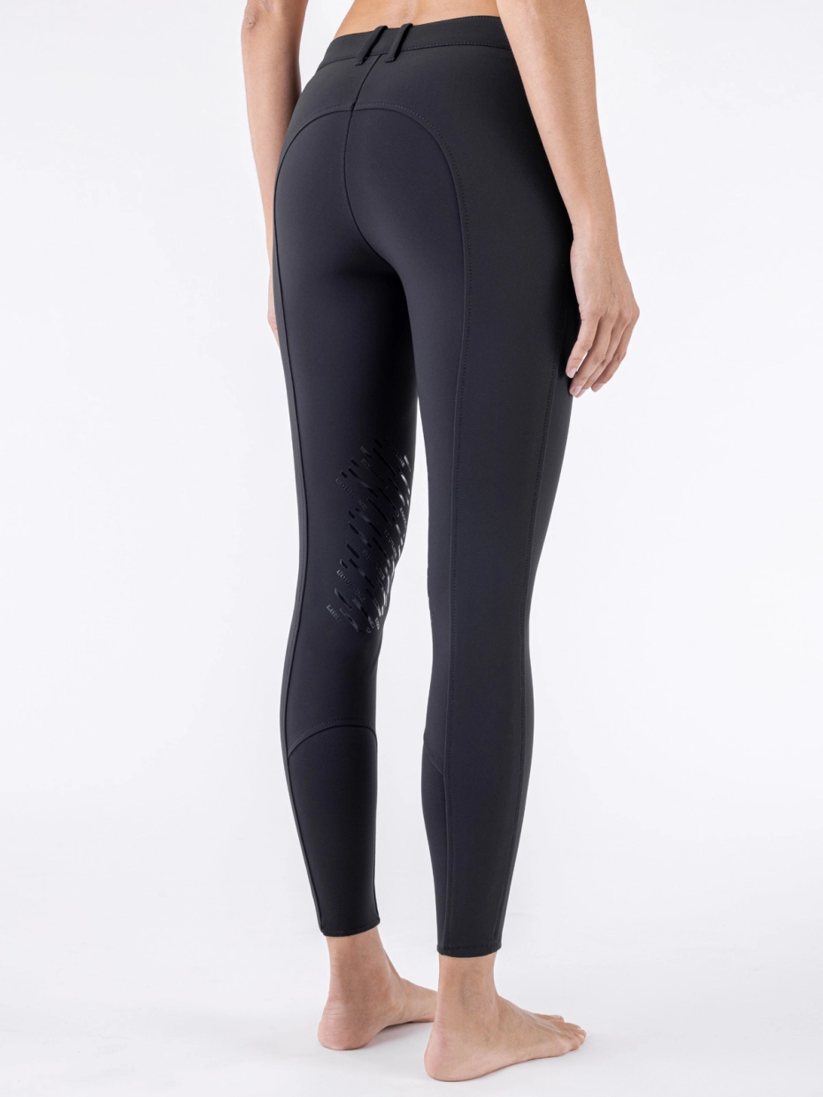 Equiline Women's Cornek Breeches- BLACK - Image 4