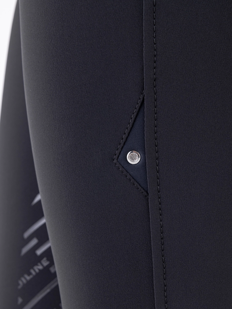 Equiline Women's Cornek Breeches- BLACK - Image 5