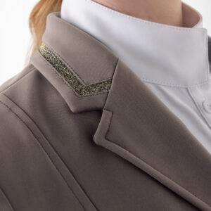 Equiline Eqcrystaline Competition Jacket in Dove
