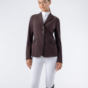 Equiline Women's Eqjacky Competition Jacket in Coffee Bean