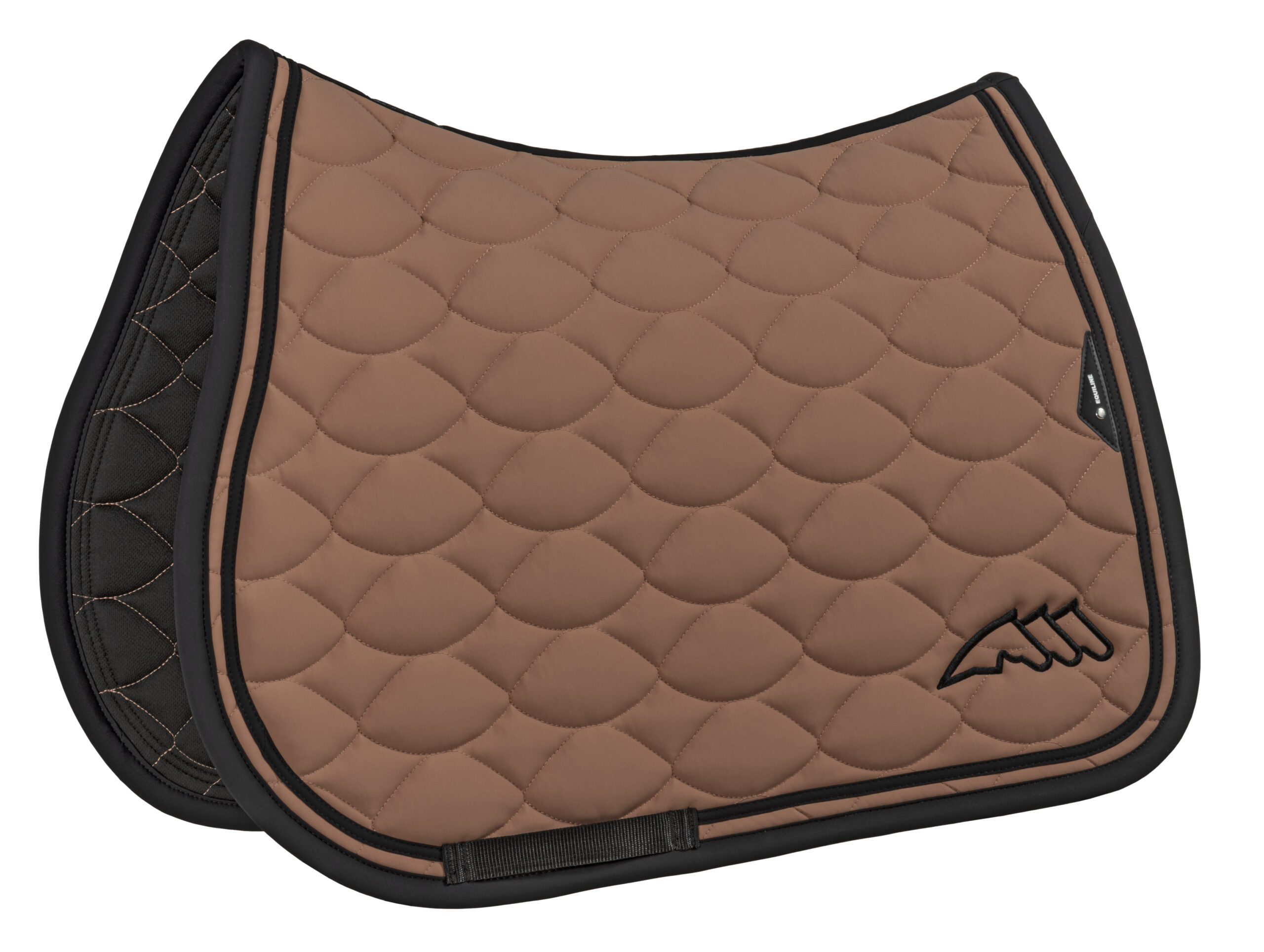 Equiline Eqonda Saddle Cloth & Fly Veil in Moka Mousse