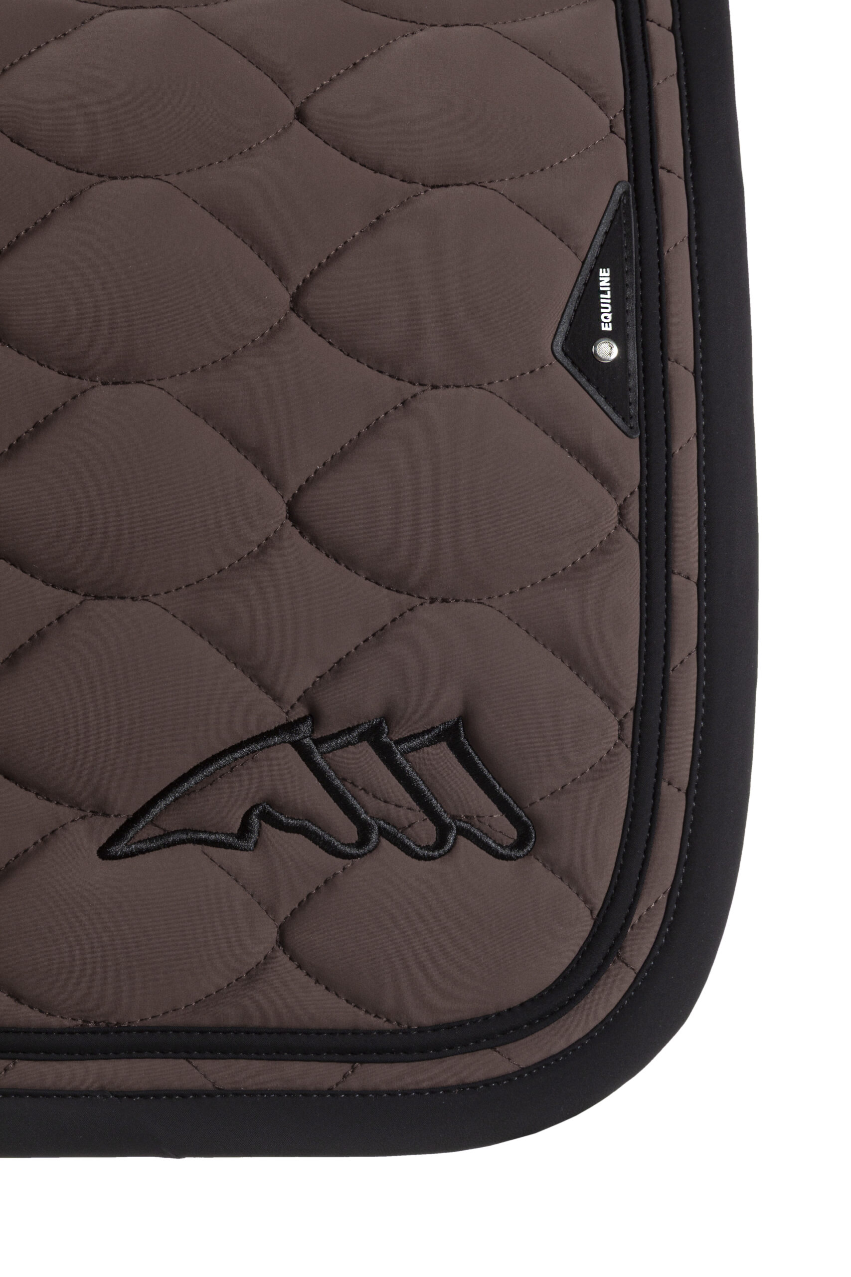 Equiline Eqonda Saddle Pad- Cocoa Powder - Image 2