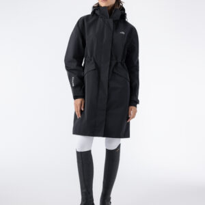 Equiline Women's Eqextre Waterproof Coat in Black