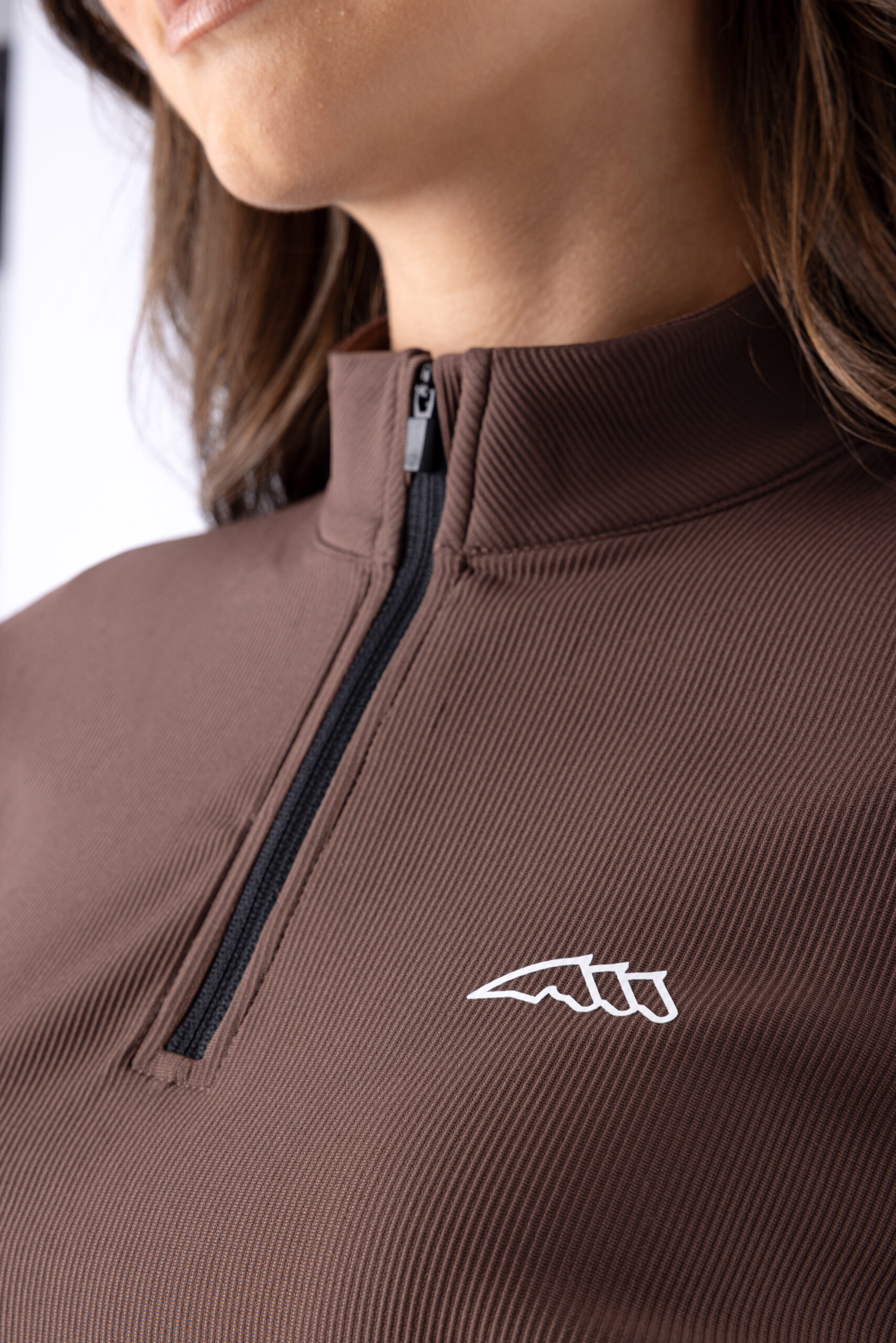 Equiline Women's Eqeble Second Skin- COCOA POWDER - Image 4