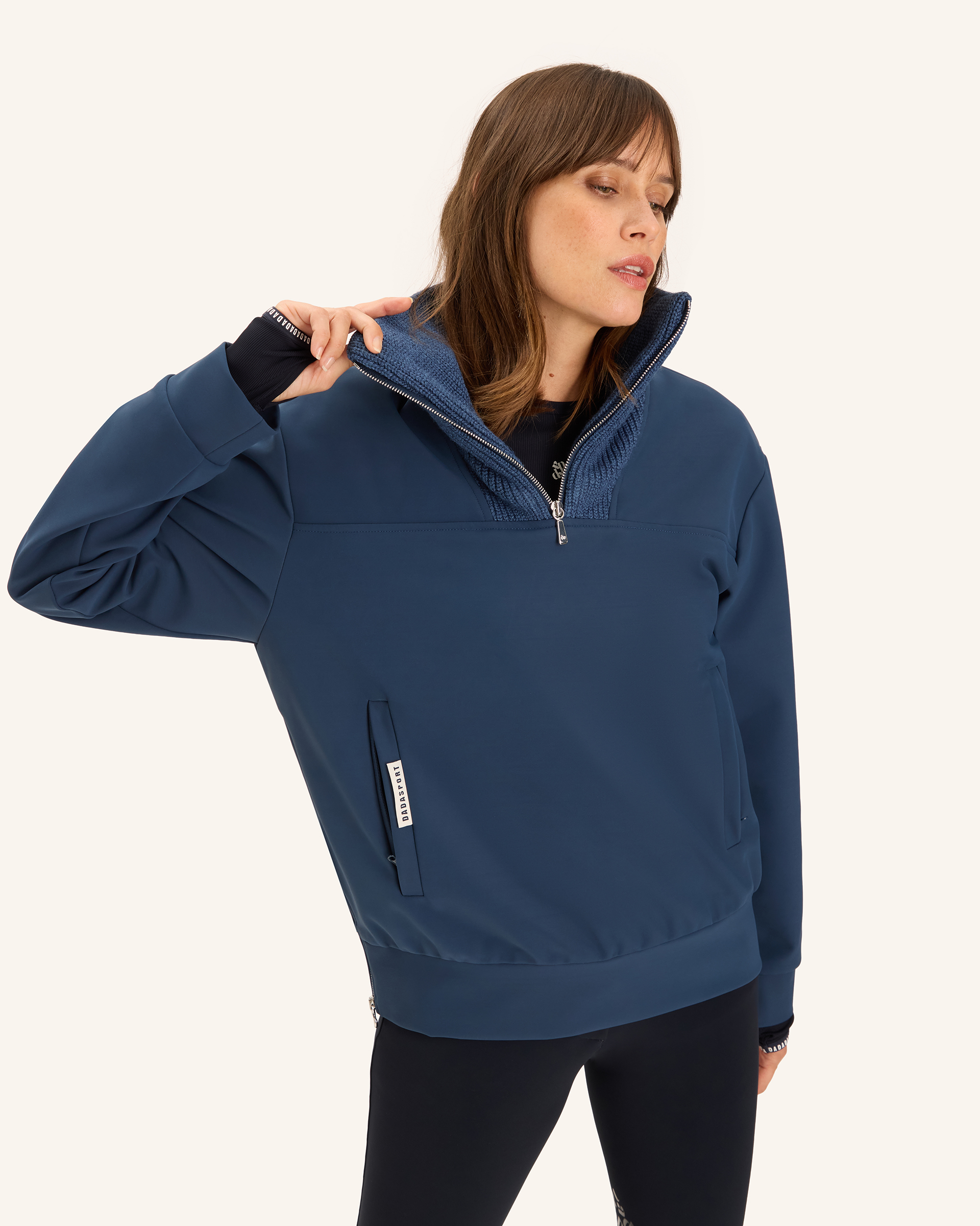 Dada Sport Urvoso Trucker Jacket- BALTIC - Image 4