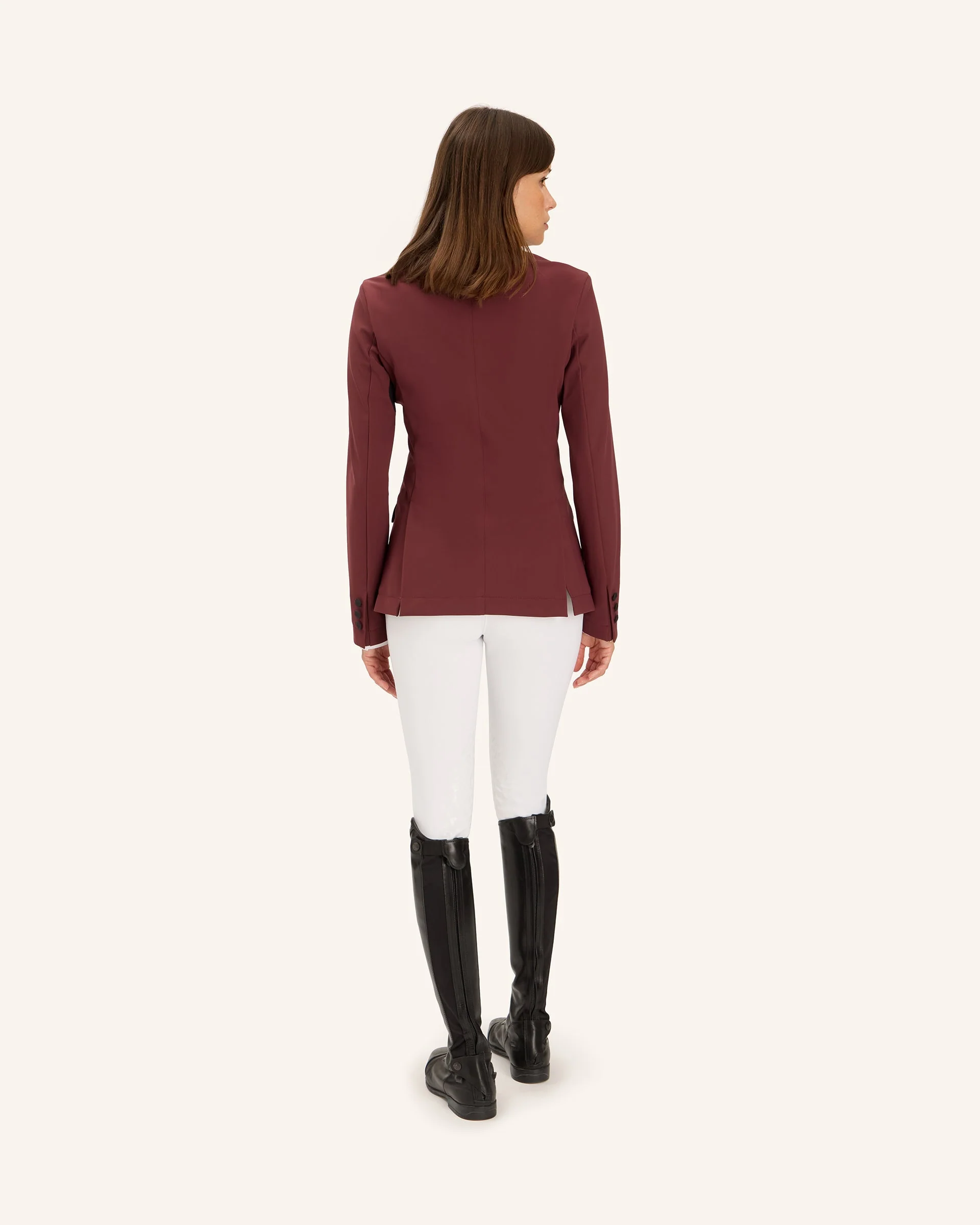 Dada Sport Vienna Competition Jacket- Bordeaux - Image 4