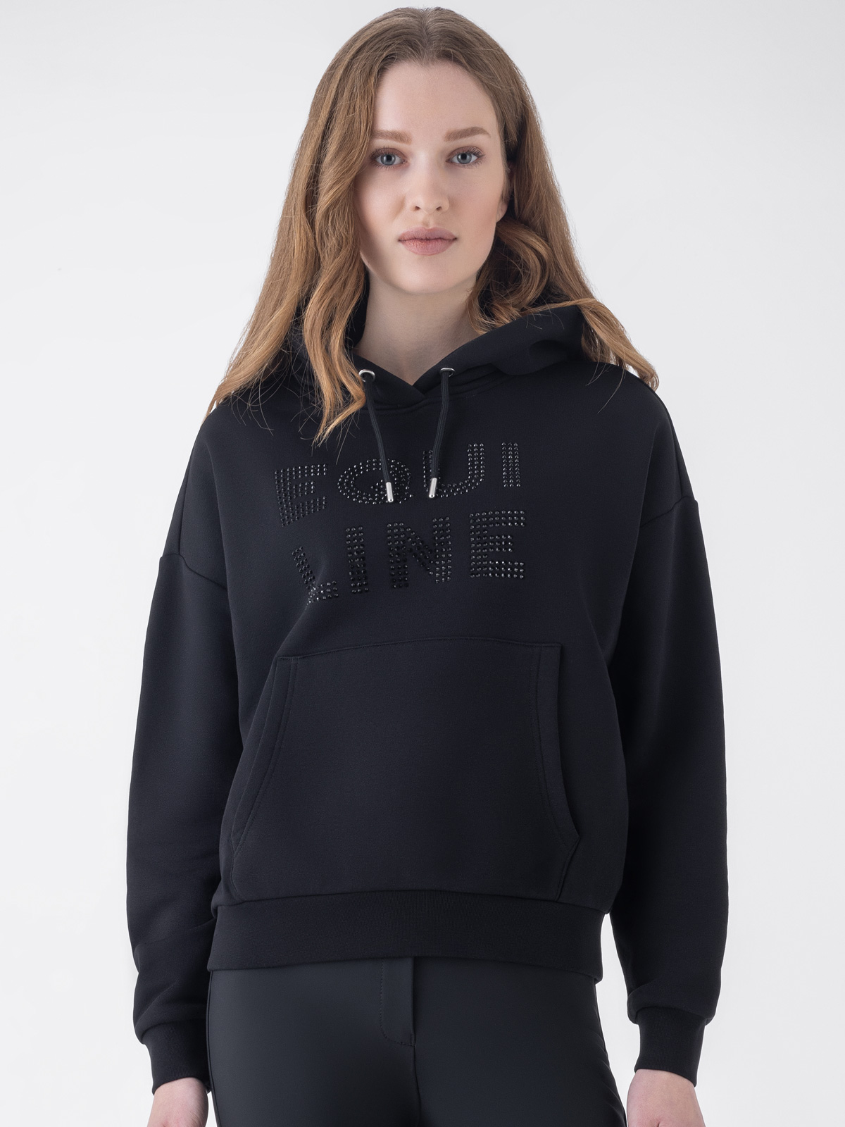 Equiline Eqglam Hoodie in Black