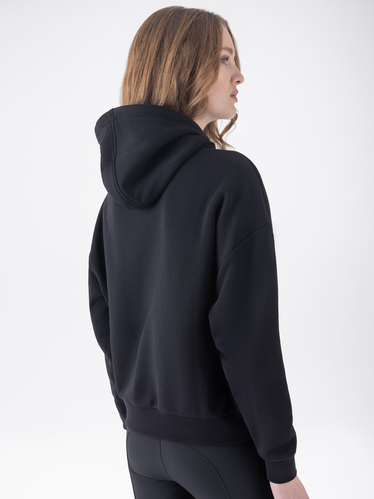 Equiline Women's Eqglam Hoodie- BLACK - Image 3