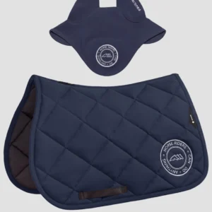 Equiline Eqperry Saddle Pad & Fly Veil in Blue