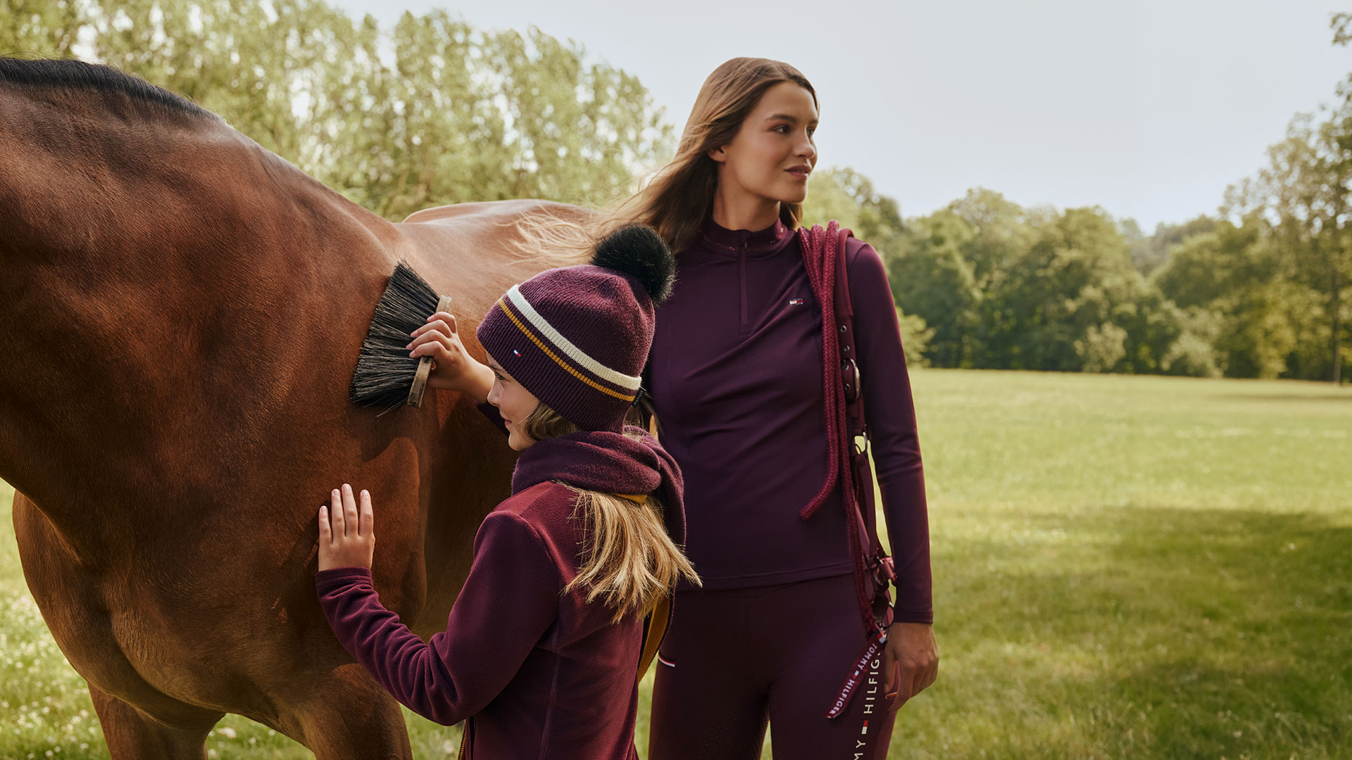 Horse riding clothes for winter