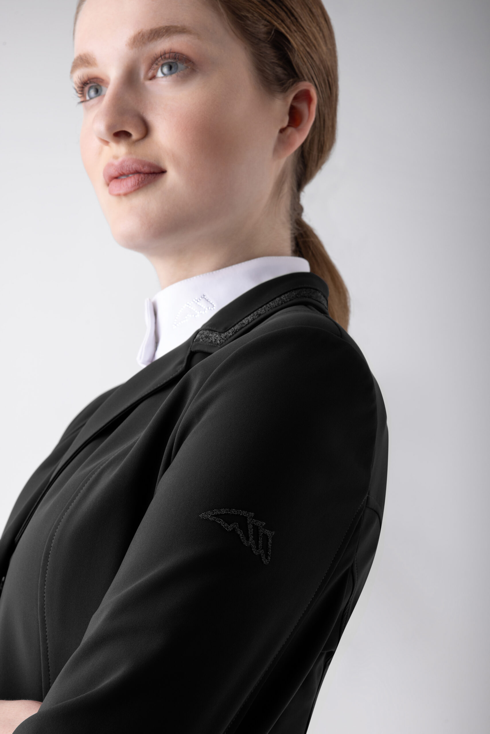 Equiline Eqgace Women's Competition Jacket in Black