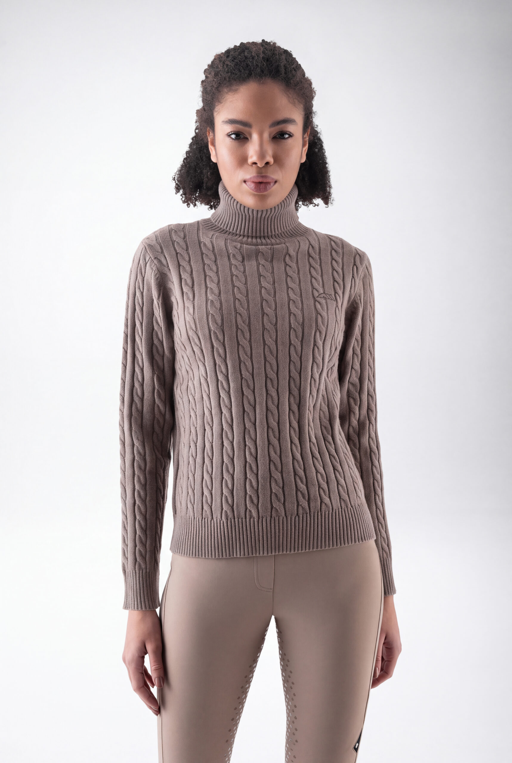 Equiline Women's Eqlover Pullover in Greige