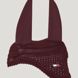 Tommy Hilfiger Equestrian Lexington Fly Veil in Burgundy