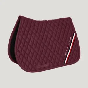 Tommy Hilfiger Equestrian Stanford saddle cloth in burgundy