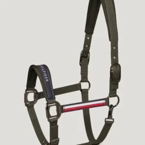 Tommy Hilfiger Equestrian Yale Halter Set in Camo Green