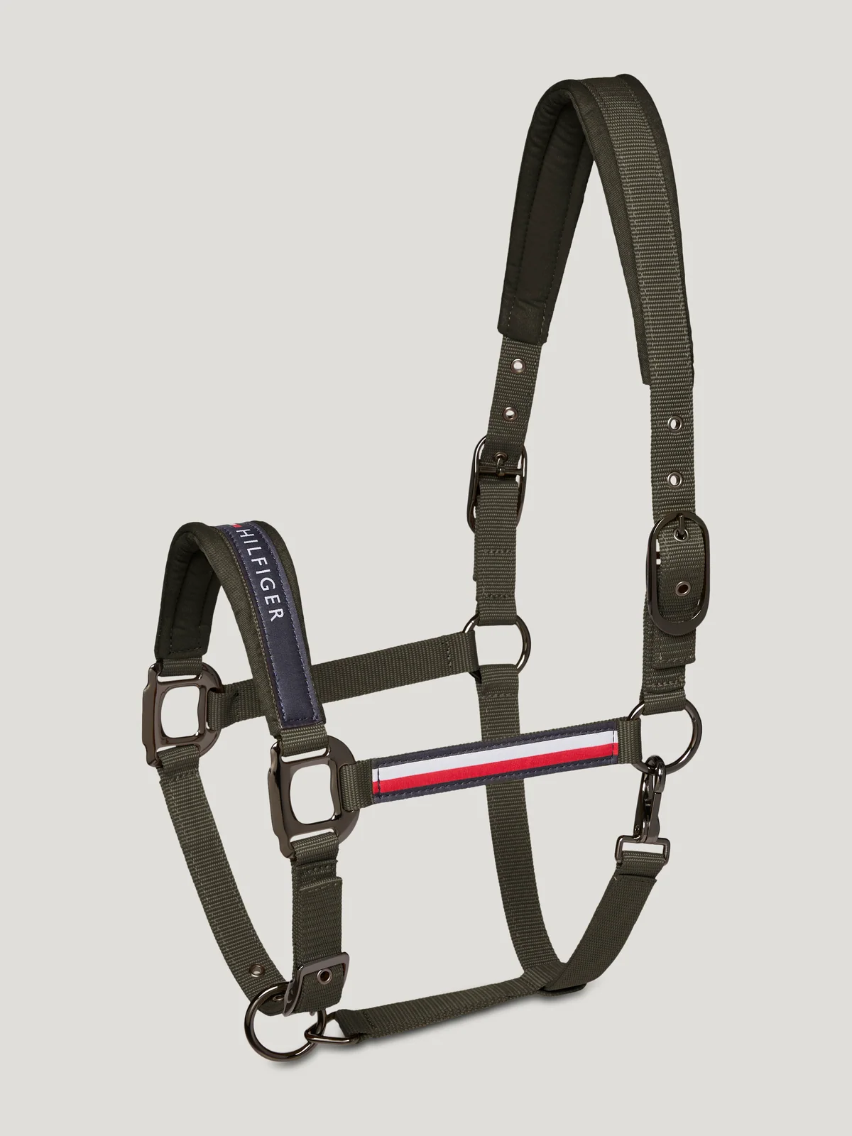 Tommy Hilfiger Equestrian Yale Halter Set in Camo Green