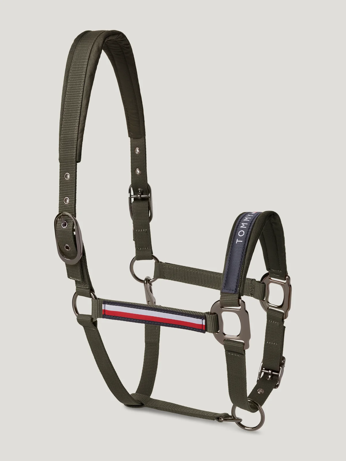 Tommy Hilfiger Equestrian Yale Halter Set - CAMO GREEN - Image 2
