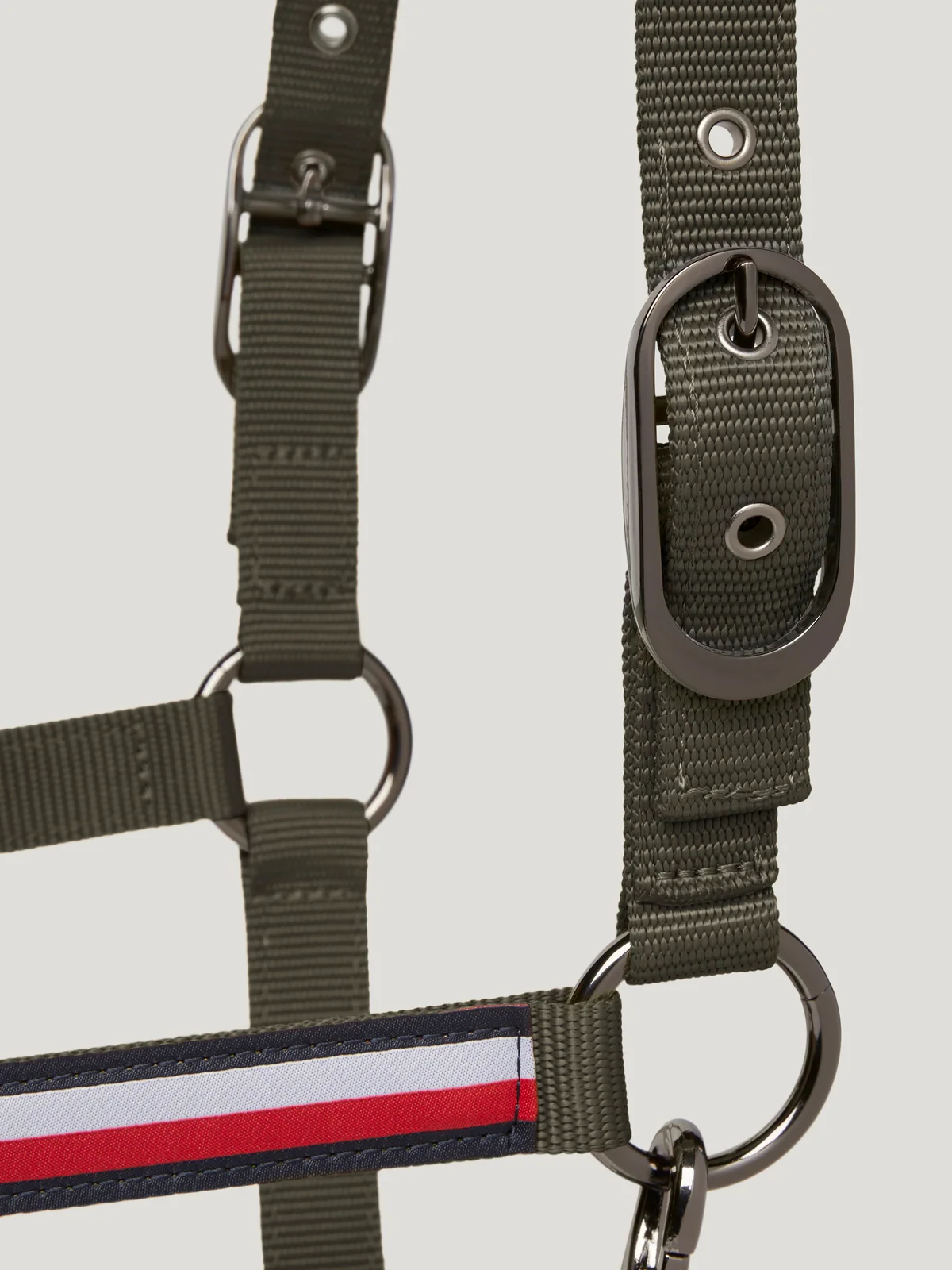 Tommy Hilfiger Equestrian Yale Halter Set - CAMO GREEN - Image 4
