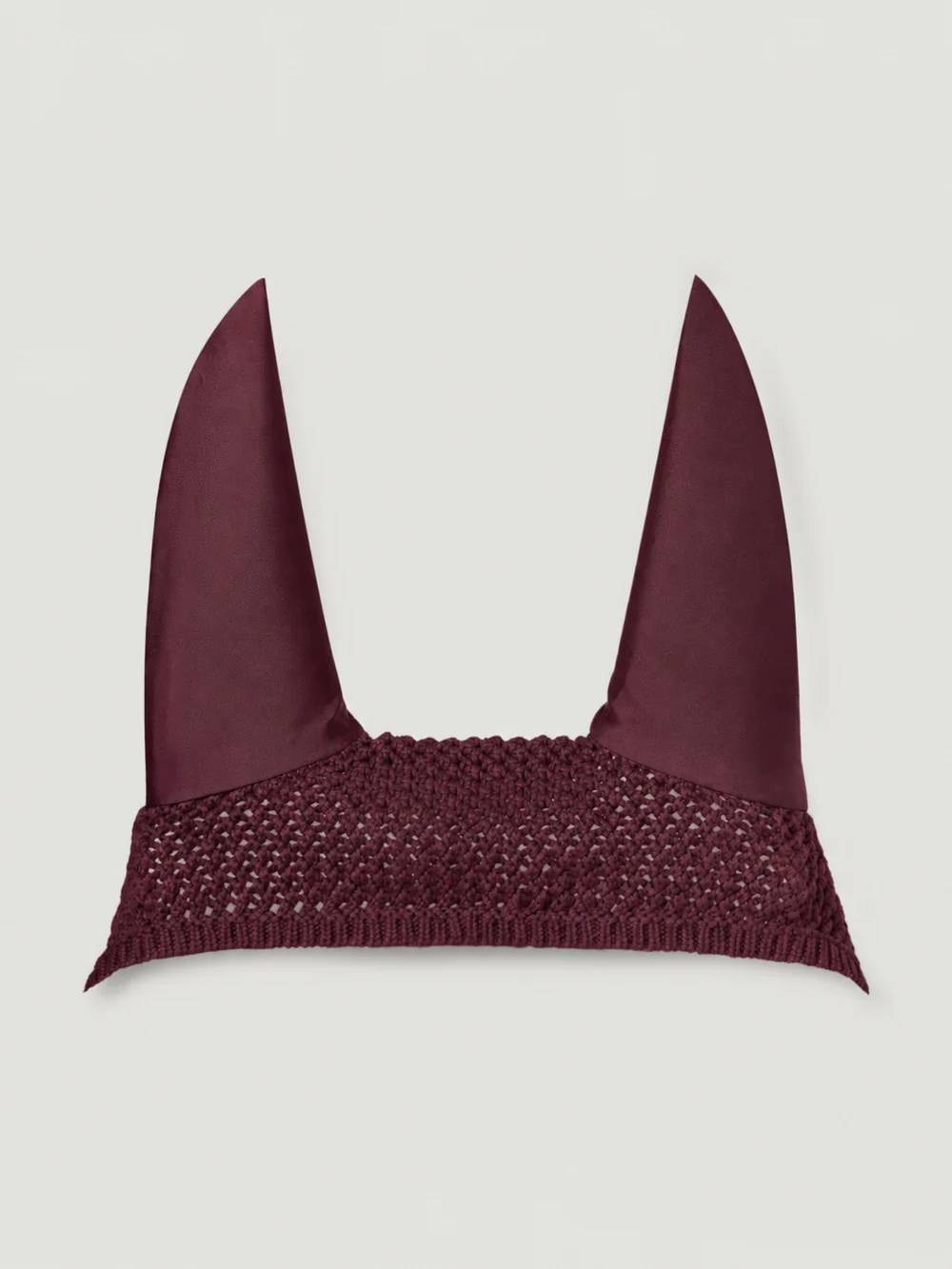 Tommy Hilfiger Equestrian Parsons Fly Veil- BURGUNDY - Image 3