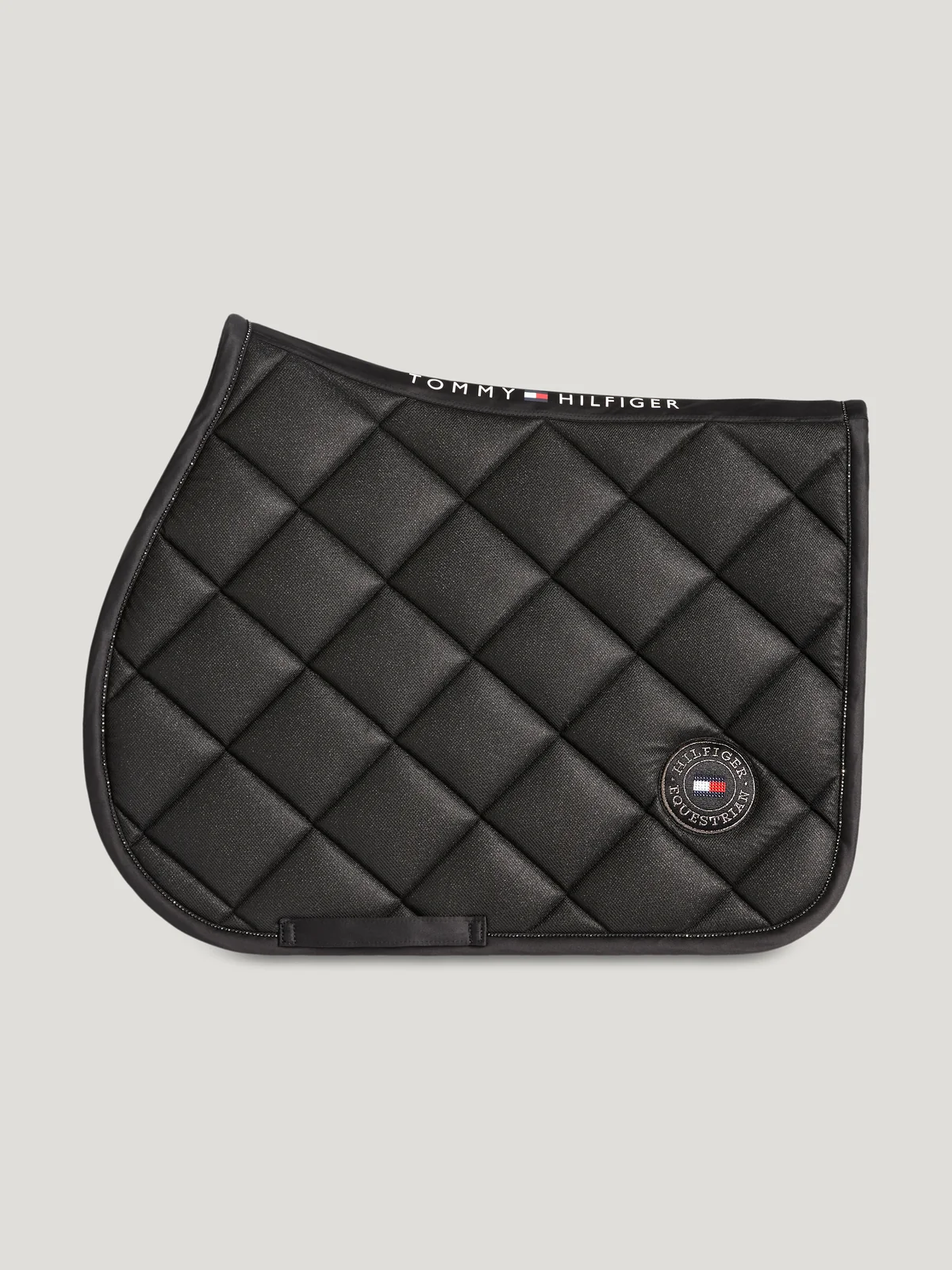 Tommy Hilfiger Equestrian Parsons Saddle Pad- BLACK - Image 2