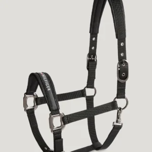 Tommy Hilfiger Equestrian Yale Shine Halter Set in Black