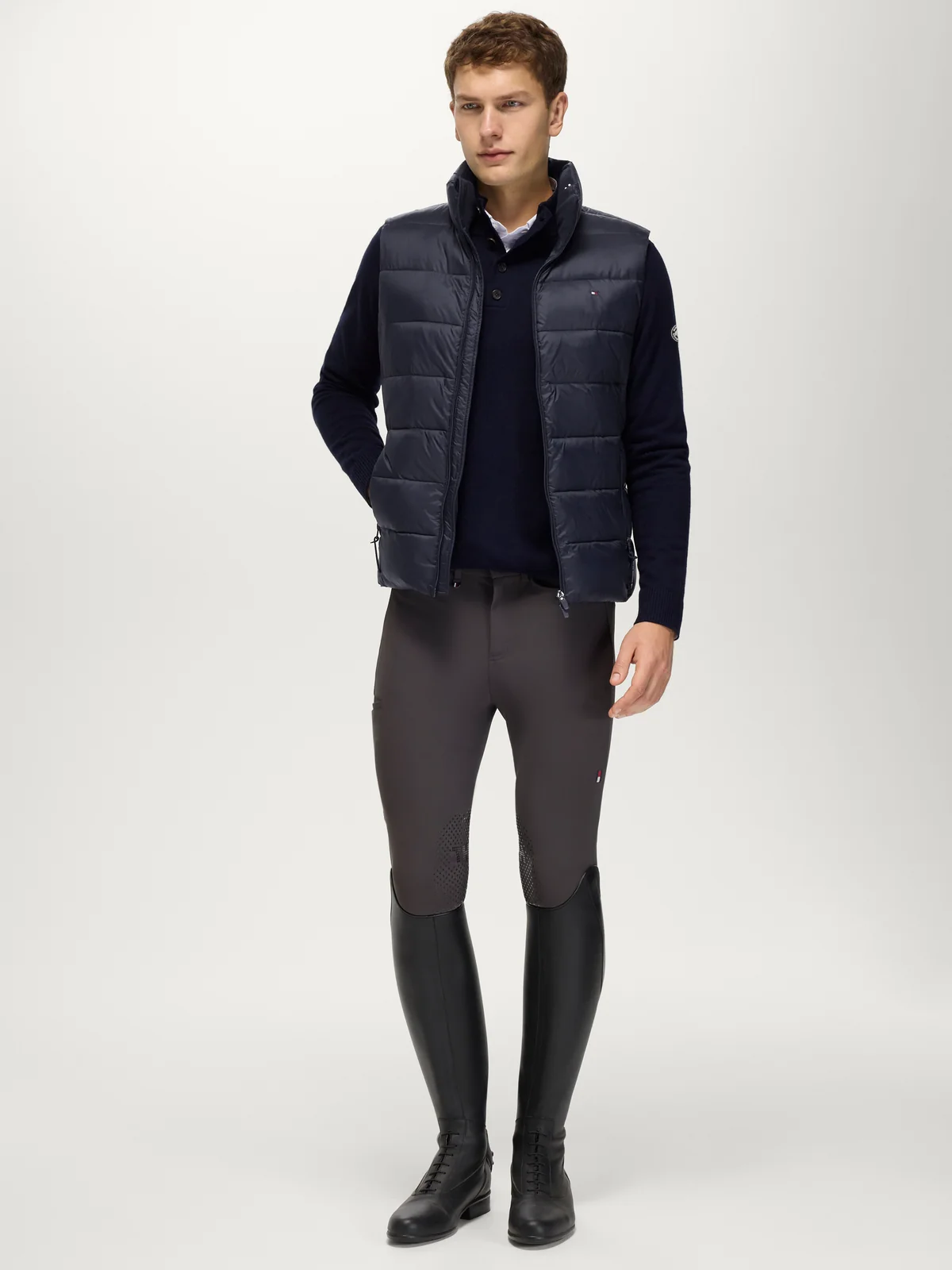 Tommy Hilfiger Equestrian Anders Gilet- DESERT SKY - Image 2