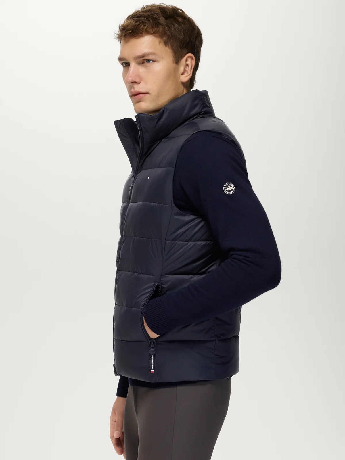 Tommy Hilfiger Equestrian Anders Gilet- DESERT SKY - Image 4