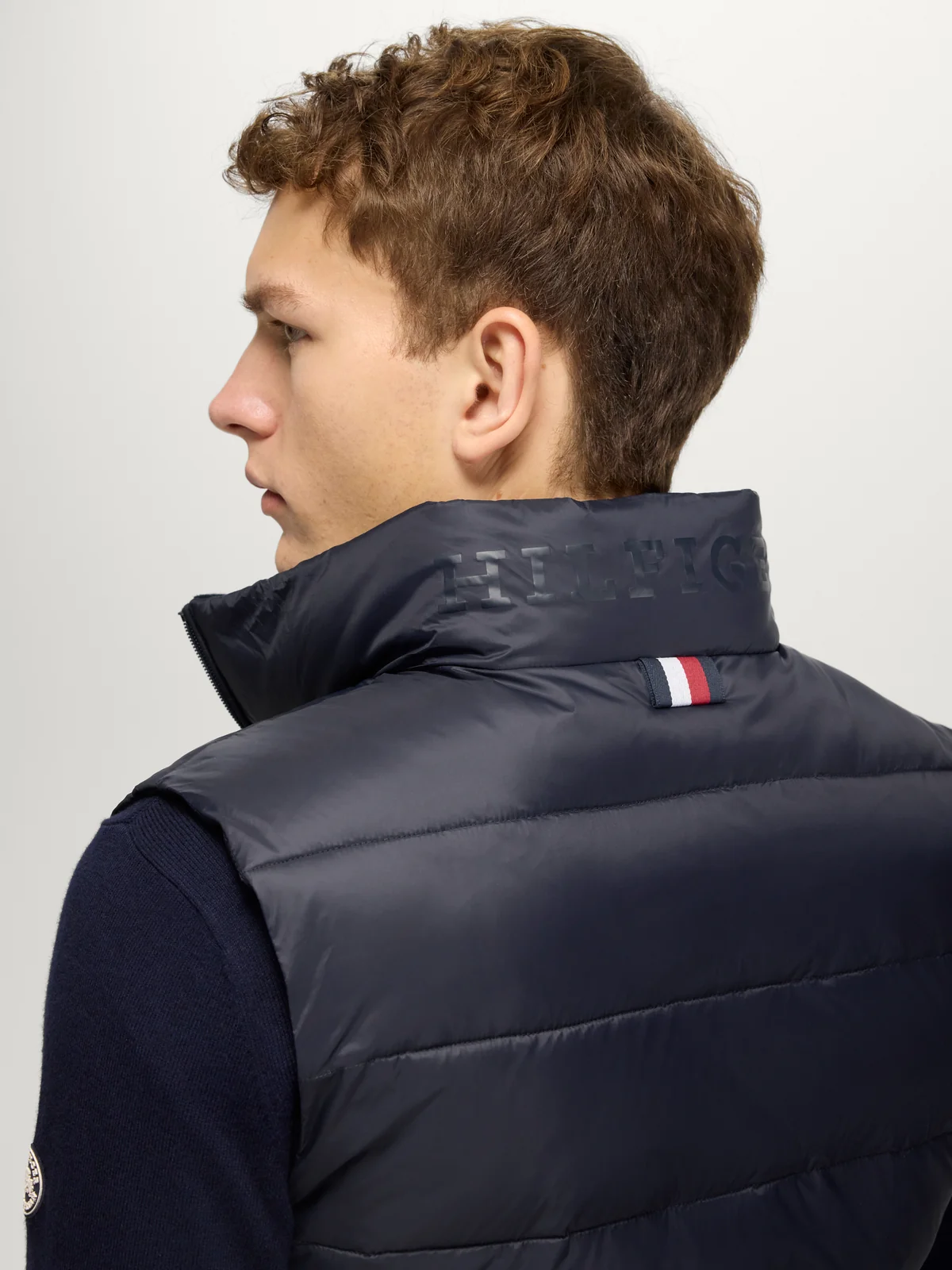 Tommy Hilfiger Equestrian Anders Gilet- DESERT SKY - Image 5