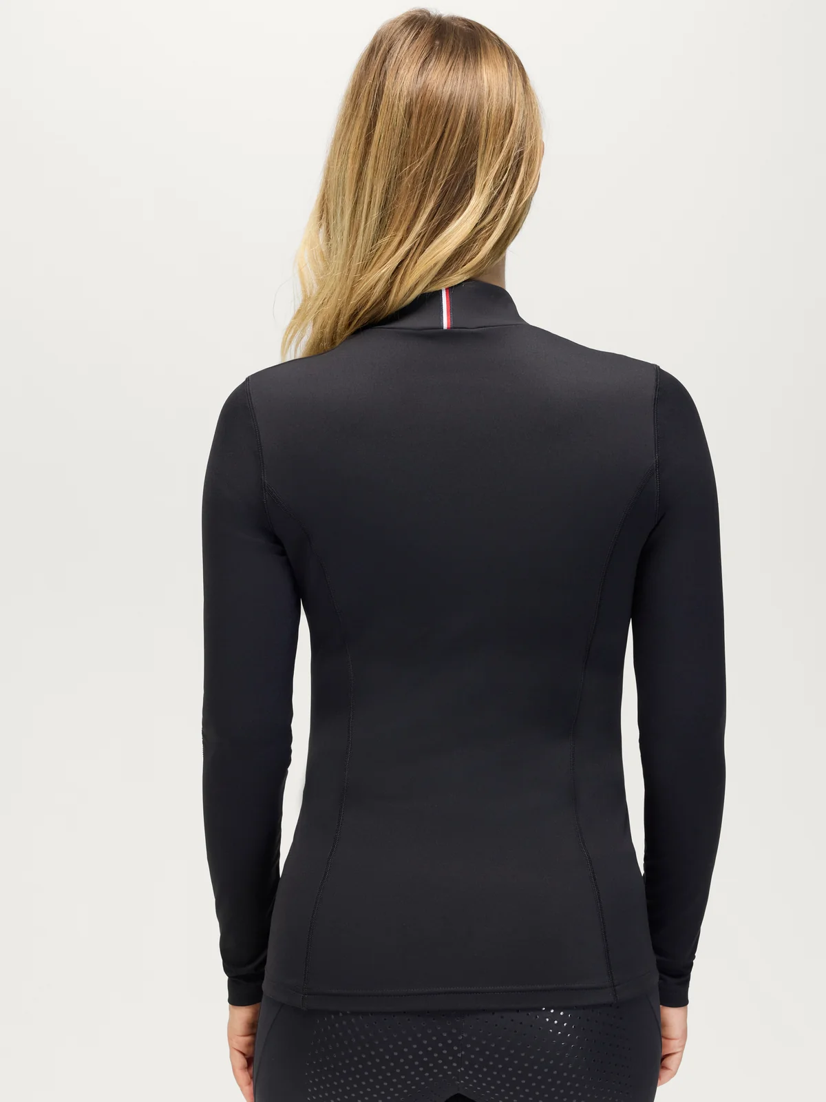 Tommy Hilfiger Equestrian Amelie Training Top- BLACK - Image 3