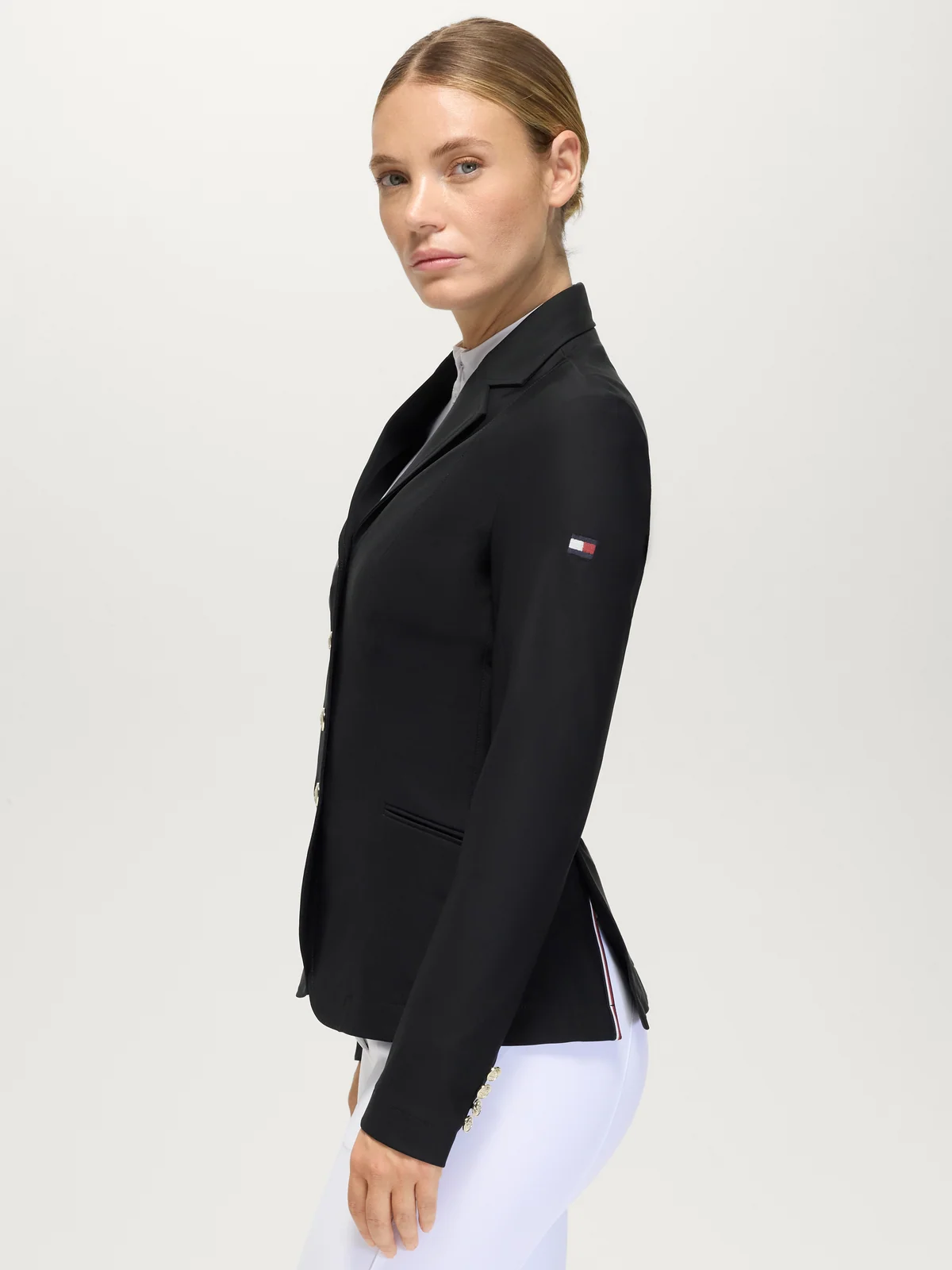 Tommy Hilfiger Equestrian Solano Competition Jacket- BLACK - Image 3