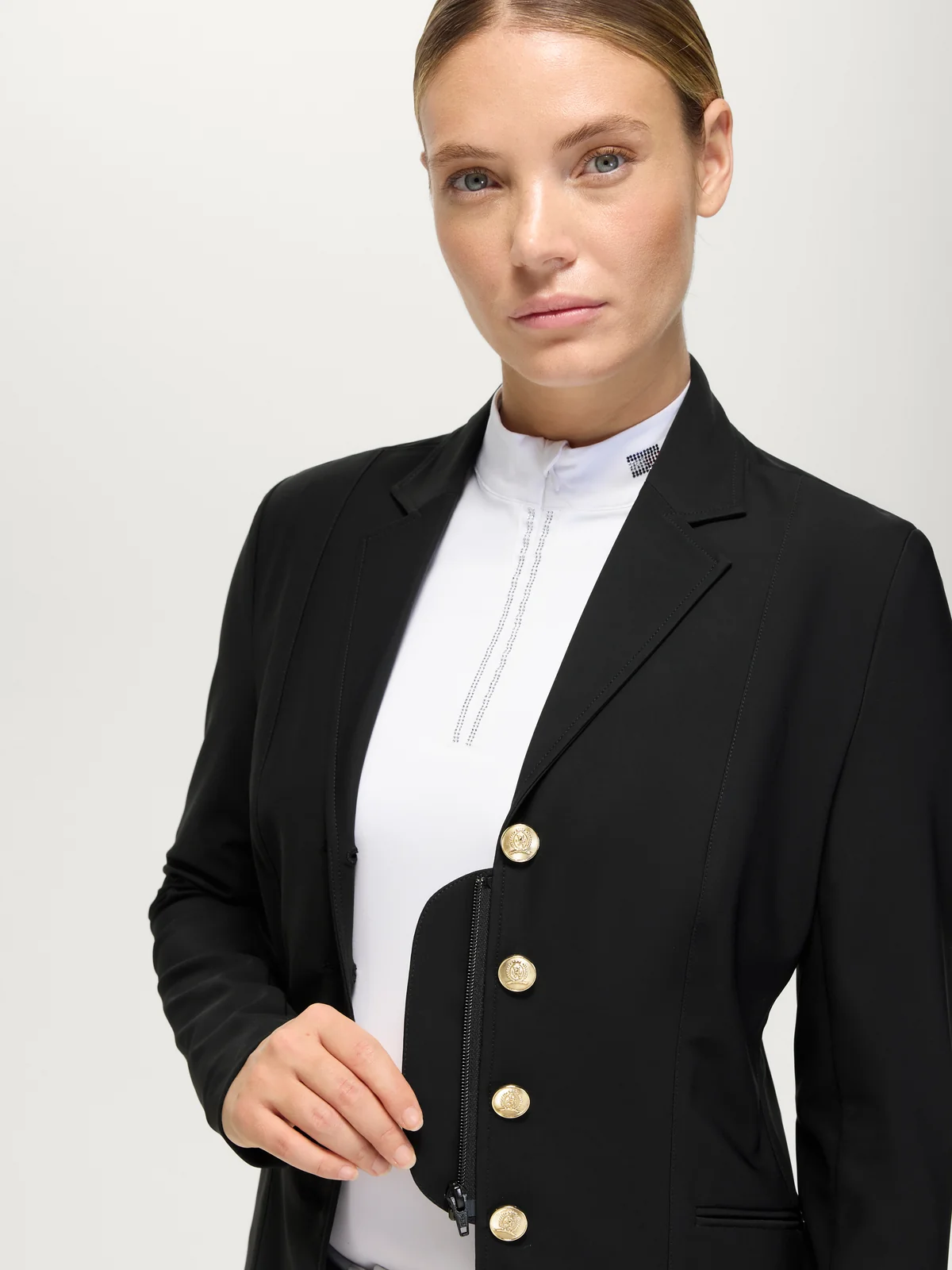 Tommy Hilfiger Equestrian Solano Competition Jacket- BLACK - Image 4
