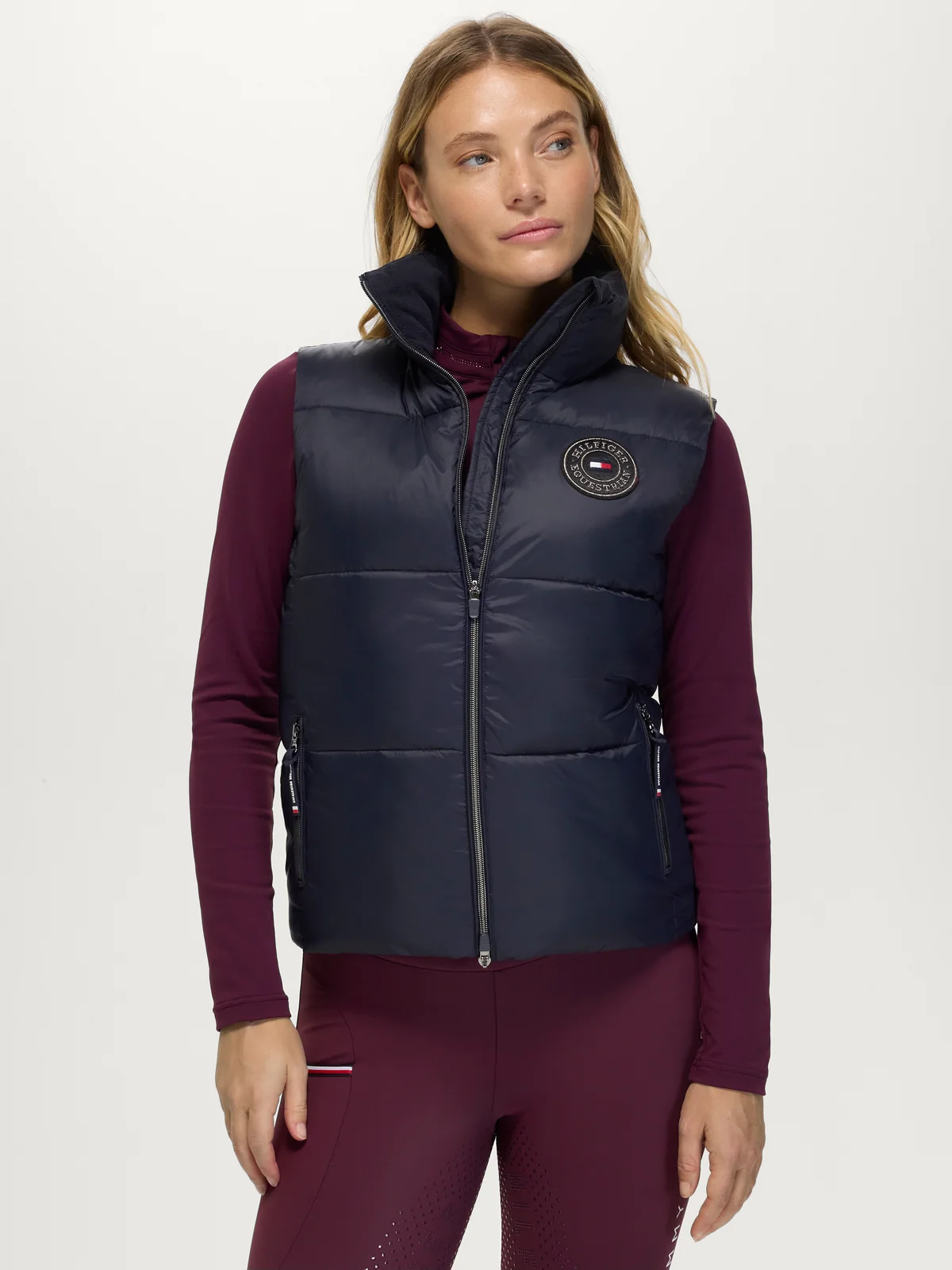 Tommy Hilfiger Equestrian Everett Gilet in Desert Sky