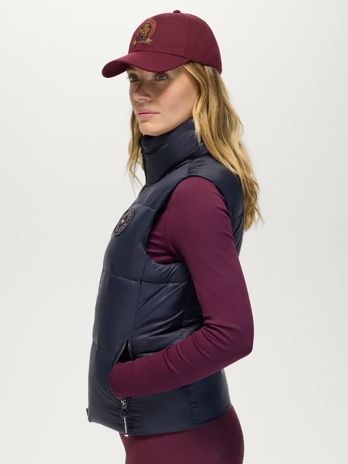 Tommy Hilfiger Equestrian Everett Gilet- DESERT SKY - Image 4